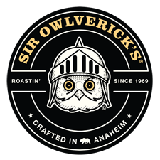 Sir Owlverick's Coffee logo