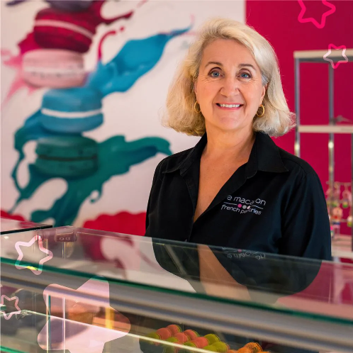 Rosalie Guillem, co-founder of Le Macaron French Pastries