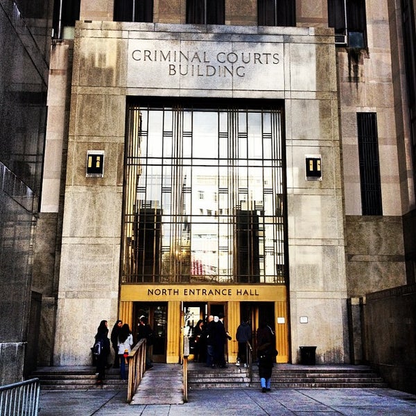 Manhattan criminal court