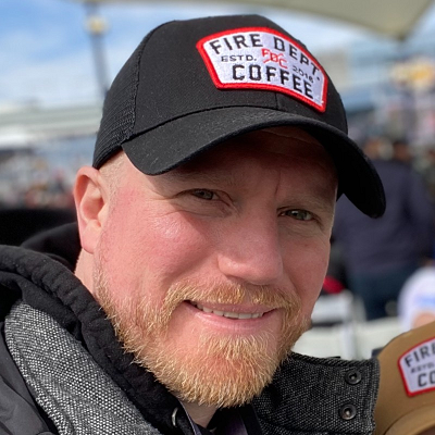 Luke Schneider CEO for Fire Department Coffee
