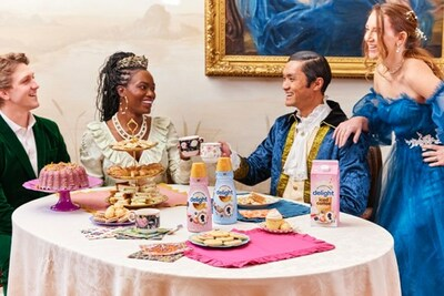 dating event will feature new Bridgerton-inspired creamers and iced coffee.