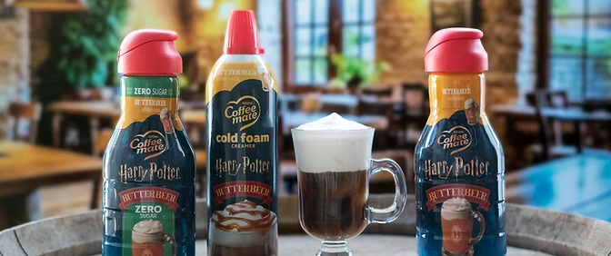 Coffee Mate Harry Potter Butterbeer Cold Foam
