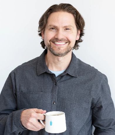 Karl Strovink, CEO of Blue Bottle Coffee