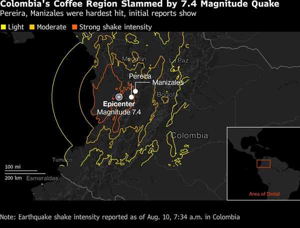 Colombia Earthquake 2026
